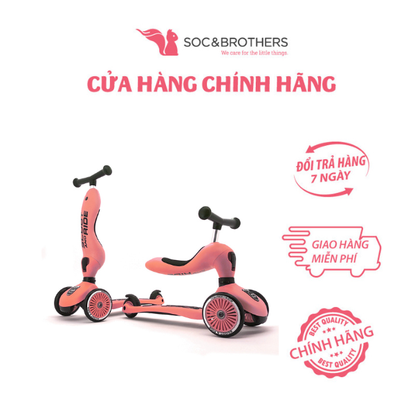 Xe scooter trẻ em Scoot and Ride Highwaykick 1 màu Peach