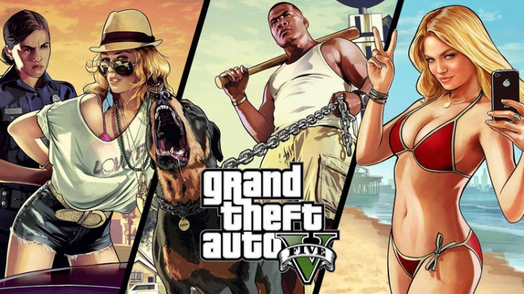 Grand theft auto V trên next-gen.