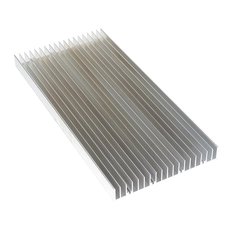 Aluminum Heatsink Radiator Cooler Fin 300x140x20mm for 50-100W LED CPU GPU