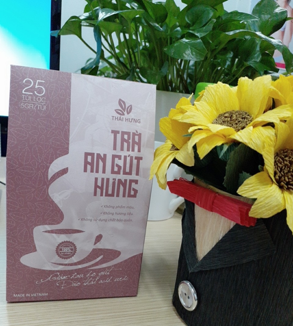 Combo 04 hộp Trà An Gút Hưng - Đào thải axit Uric, giảm cơn đau do gút