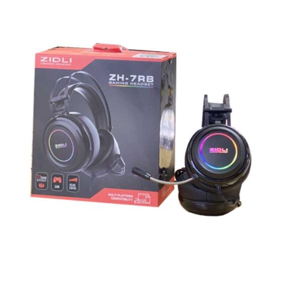 Tai nghe chùm đầu gaming 7.1 Zidli ZH-7RB - MIC, USB- Hàng chính hãng