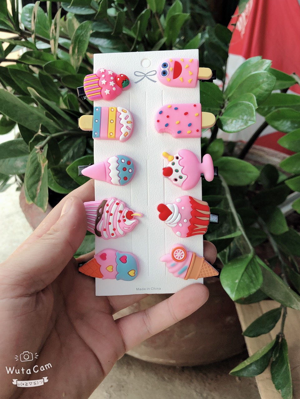 Set 10 Cặp Tóc Siêu Xinh Không Làm Đau Tóc/ Đầu Bé