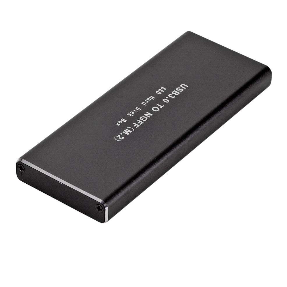 USB 3.0 M2 SSD Case USB3.0 to M.2 NGFF External Solid State Drive Enclosure SSD Box Support 2230 2242 2260 2280 Hard Disk