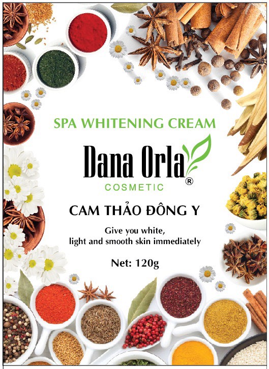 Kem tắm trắng toàn thân Thảo Mộc, Cam Thảo Đông Y Dana Orla