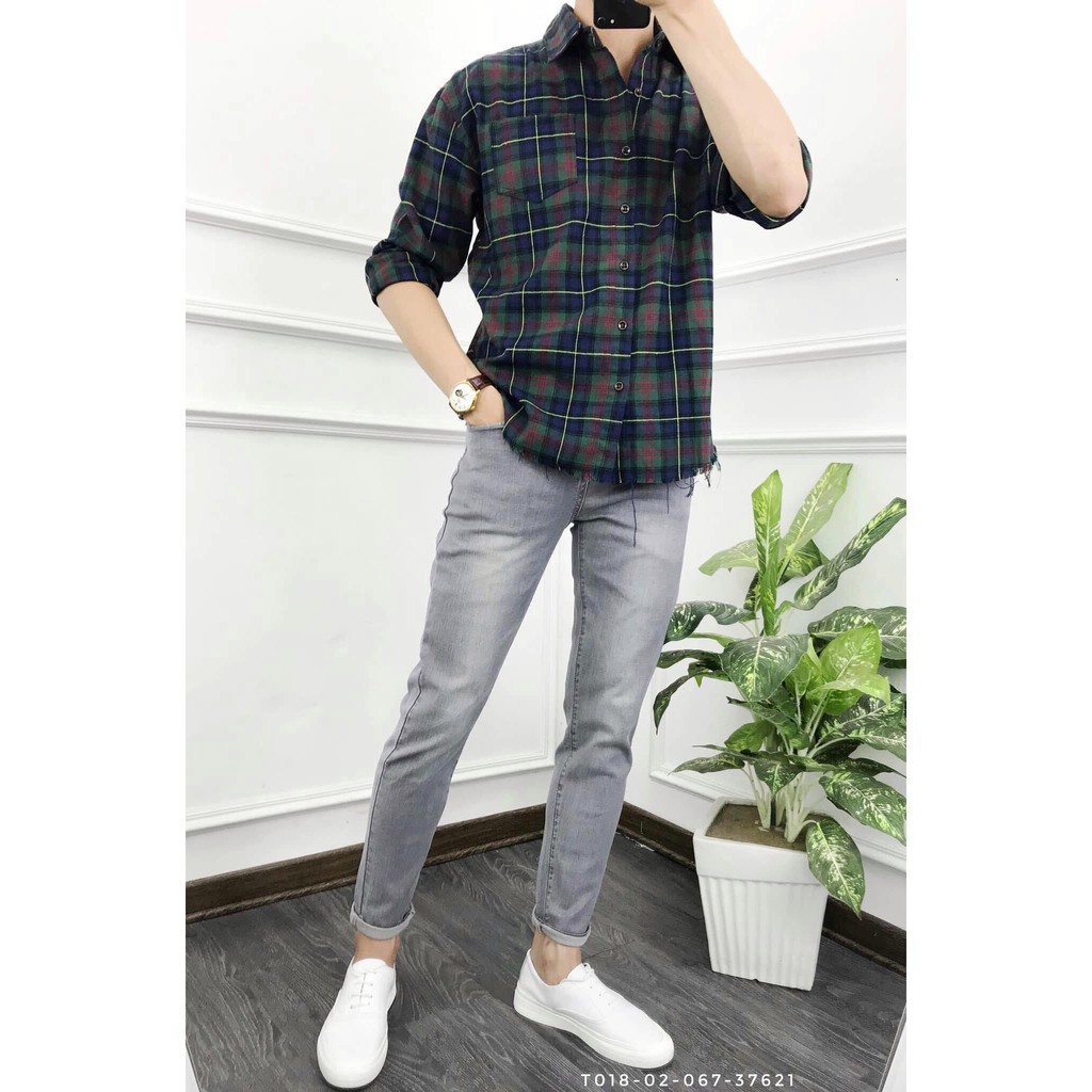 Quần Bò Nam Dài- Quần Jean Nam chất Cotton Denim Co Dãn, kiểu dáng Basic thời trang, phối đồ dễ dàng DazzieMenwears