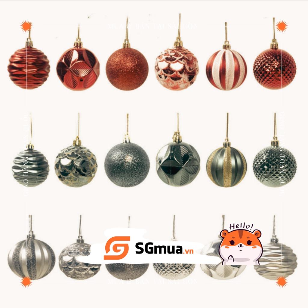 Hộp trái châu cao cấp trang trí cây thông Noel_Giáng sinh
