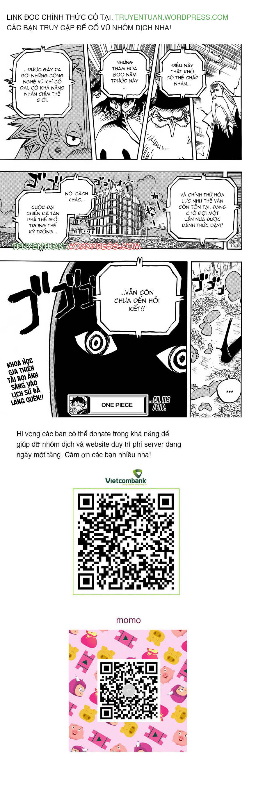 đảo hải tặc - one piece chapter 1115 15