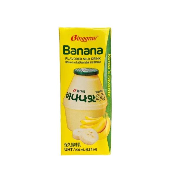 Sữa chuối Hàn Quốc 200ml lốc 6 hộp
