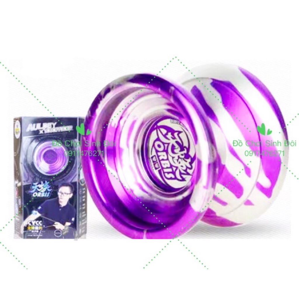 Đồ chơi yoyo 676121 tím - tặng 2 dây