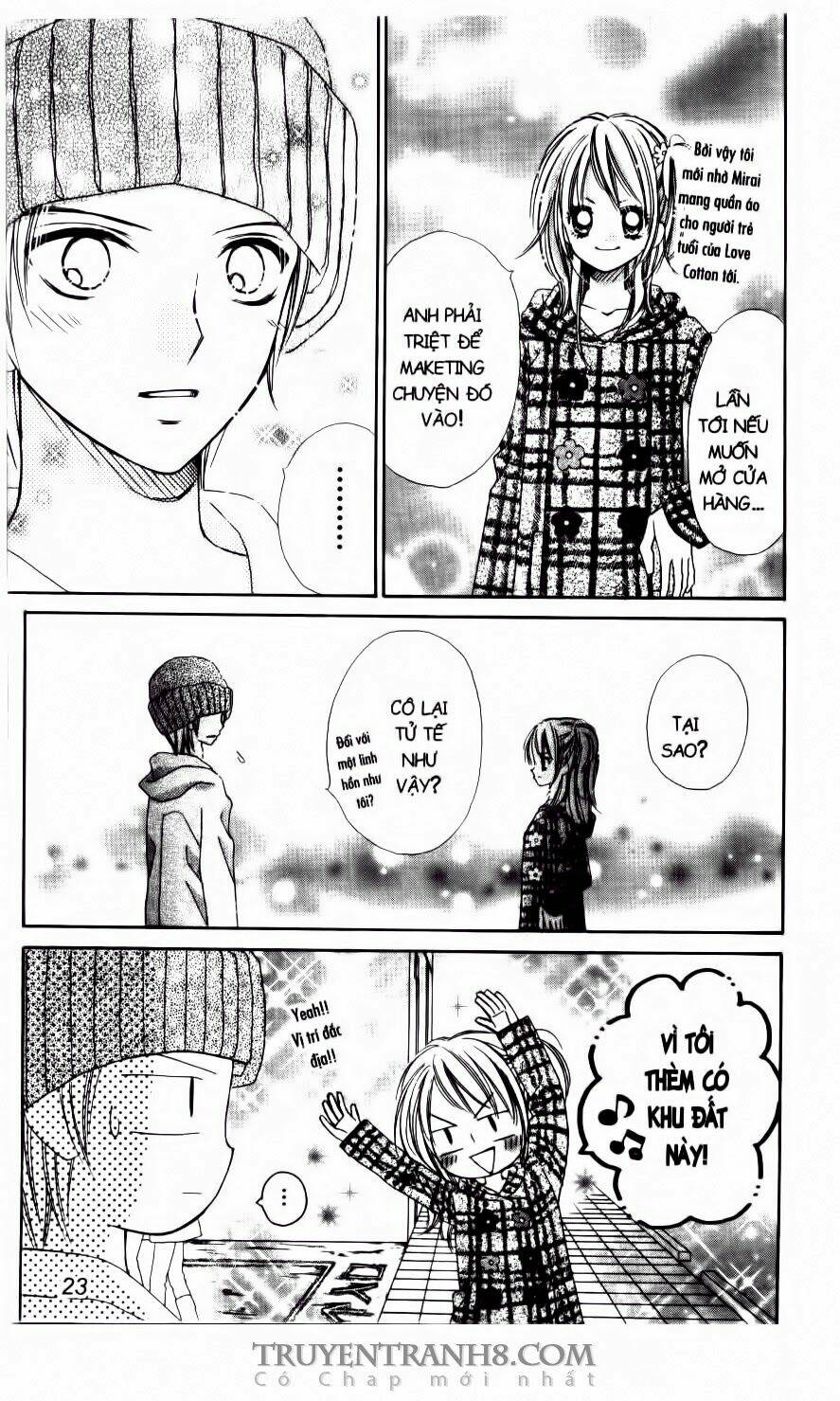 tiệm thời trang, love cotton chapter 32 19