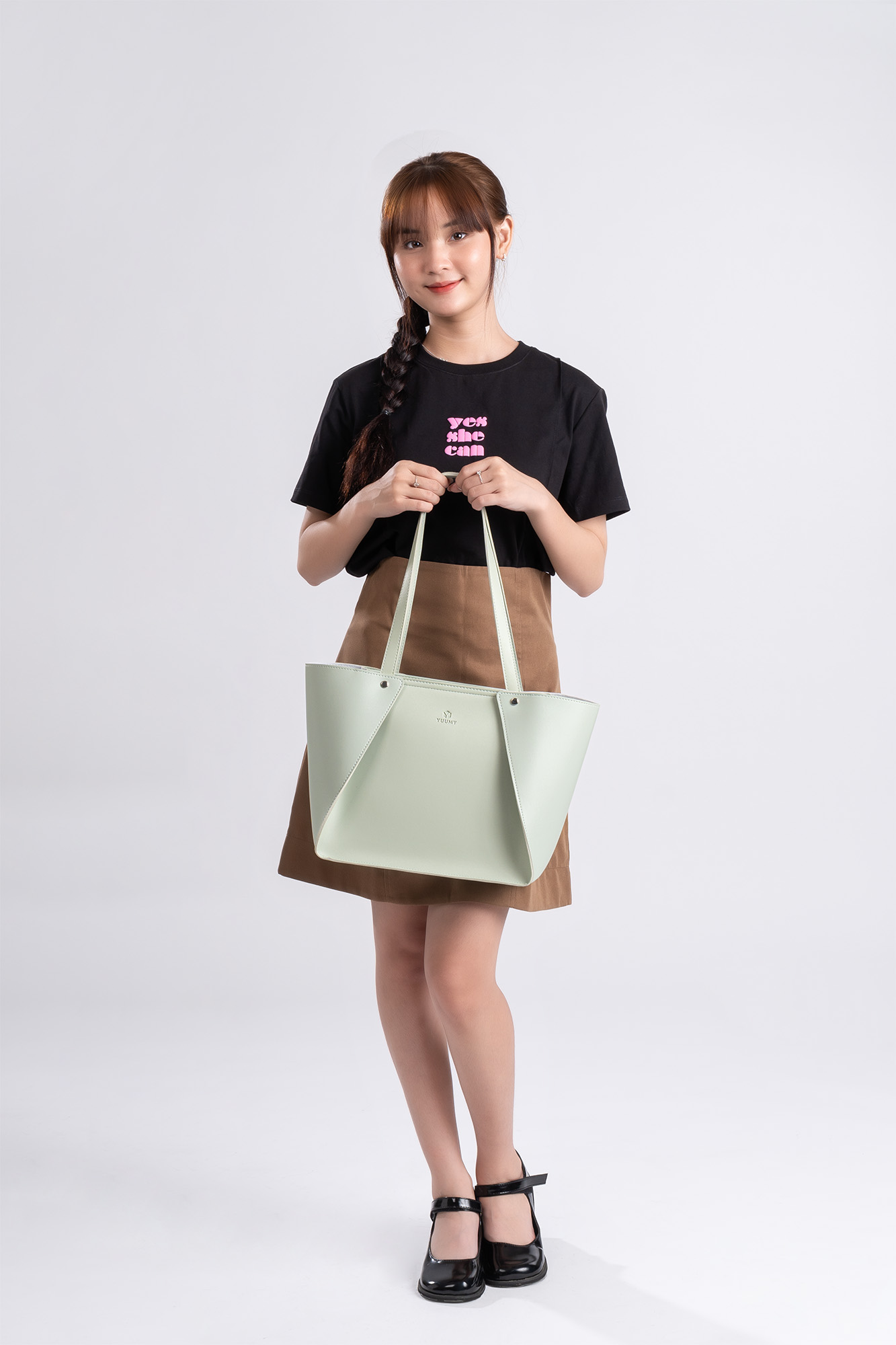 Túi xách da nữ công sở tote YUUMY Seasand YTX42