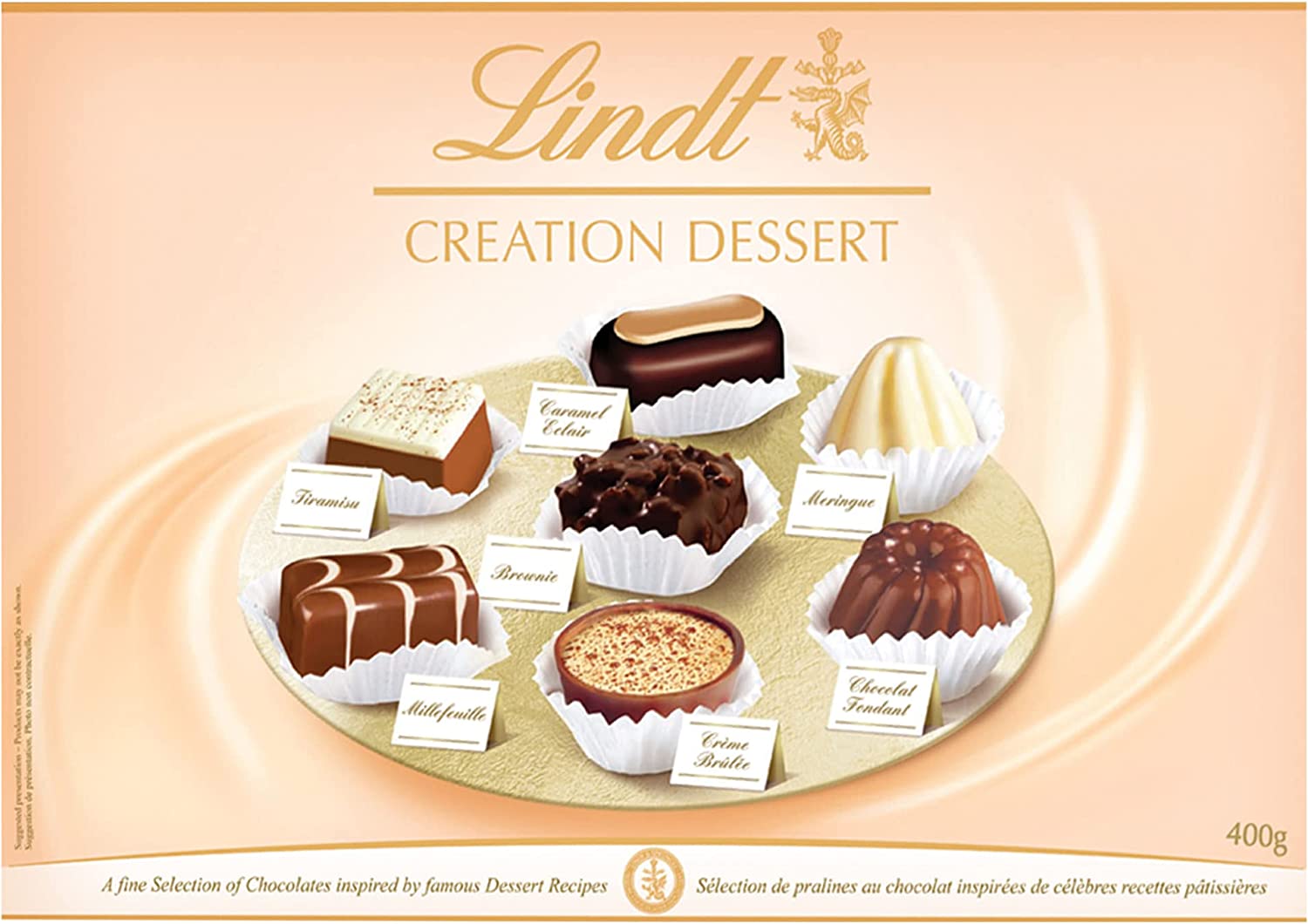 Hộp quà tặng chocolate LINDT Creation Dessert - 40 cái