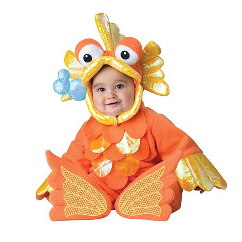 2021 Trang Phục Hóa Trang Halloween Bộ Quần Áo Bé Trai Bé Gái Khỉ Gấu Bắc Cực Romper Áo Liền Quần Trẻ Em Bộ Quần Áo Cho Bé Nón Vớ Tập Đi Cosplay Bộ