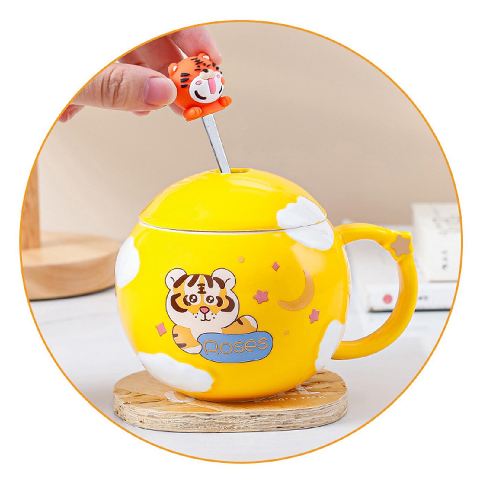 2 Pieces Creative Coffee Mug Cups Breakfast Juice Milk Water Cups Gifts