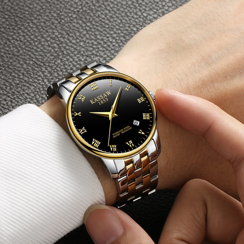 Đồng hồ nam chính hãng KASSAW K801-2 chống nước,chống xước,kính sapphire ,hàng mới 100%