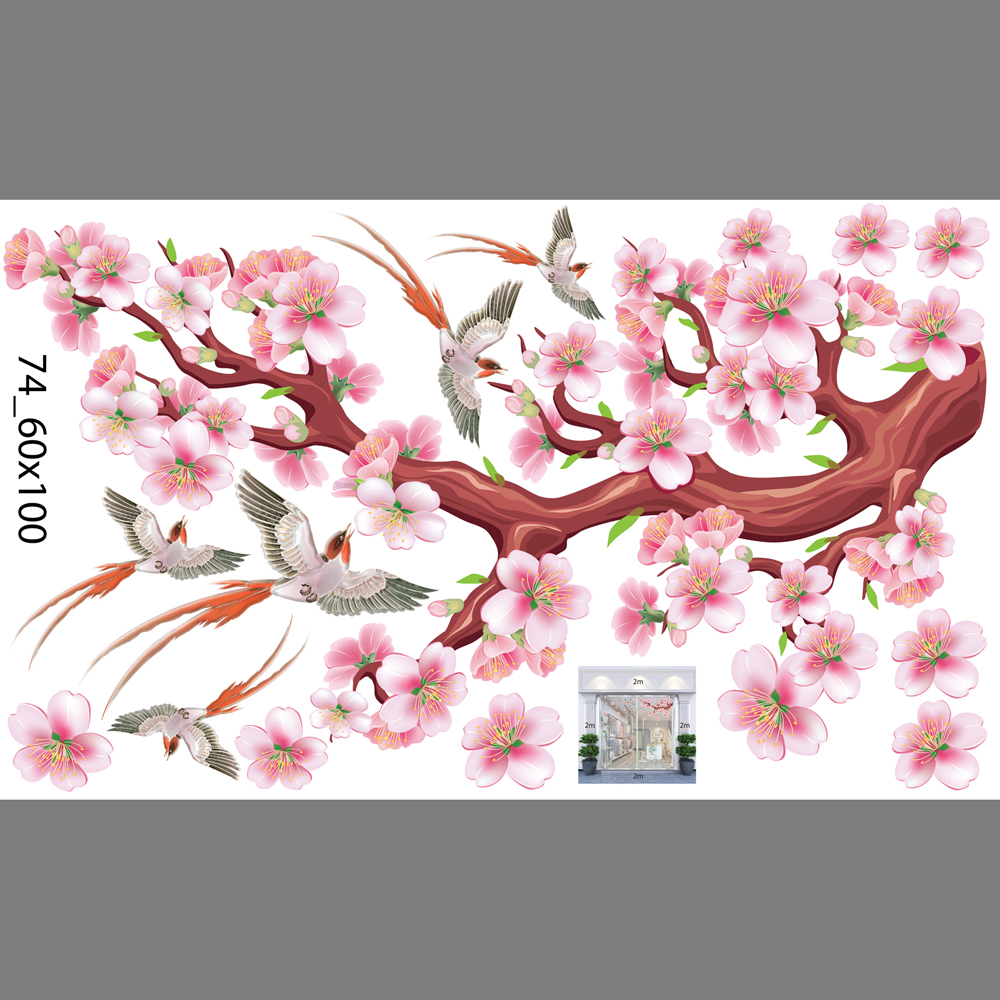 Decal trang trí tết xuân 2020 số 74