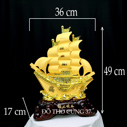 Thuyền buồm phong thủy thuận buồm xuôi gió