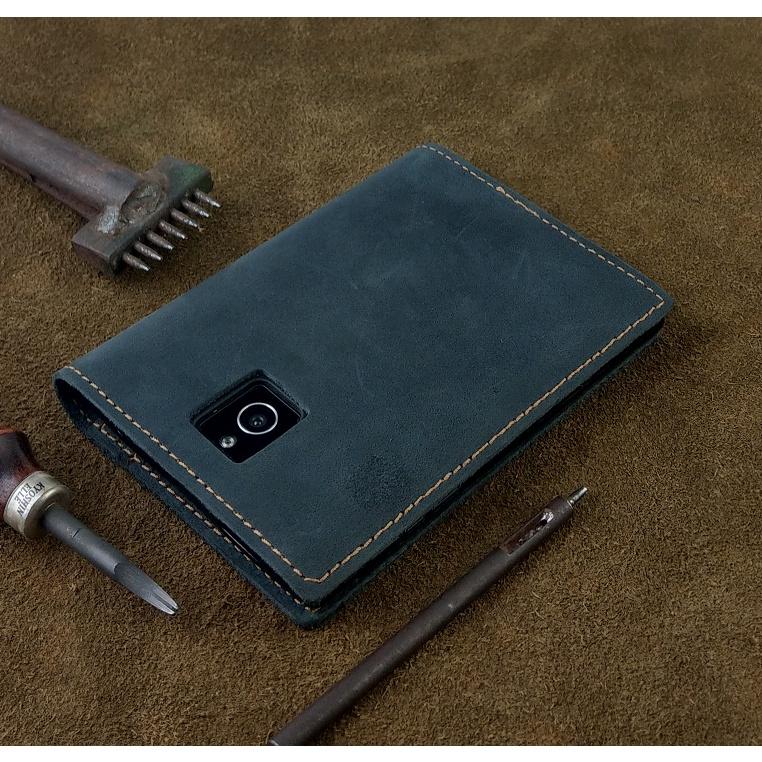 Bao Da cho Blackberry Passport Handmade Da Bò Thật