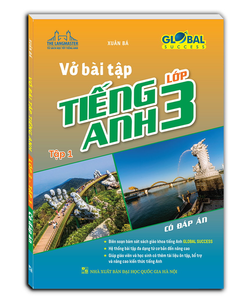 GLOBAL SUCCESS - Vở bài tập tiếng anh lớp 3 tập 1(có đáp án)