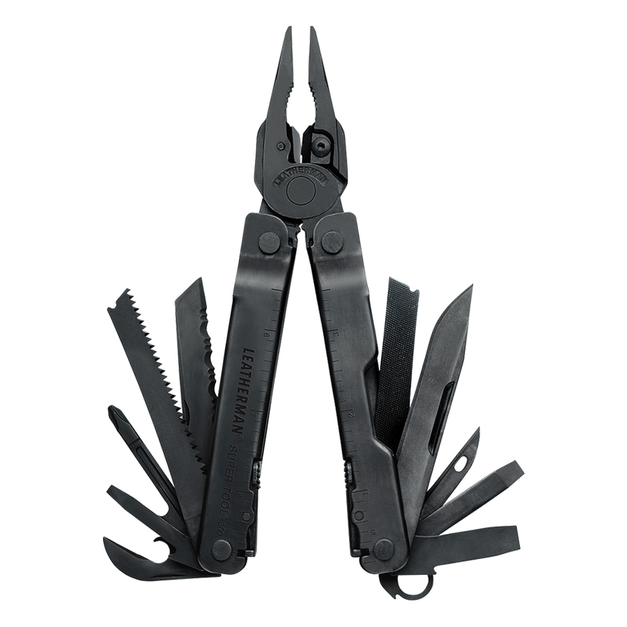 Kìm Đa Năng Super Tool 300 Black 19 Tools Leatherman LST