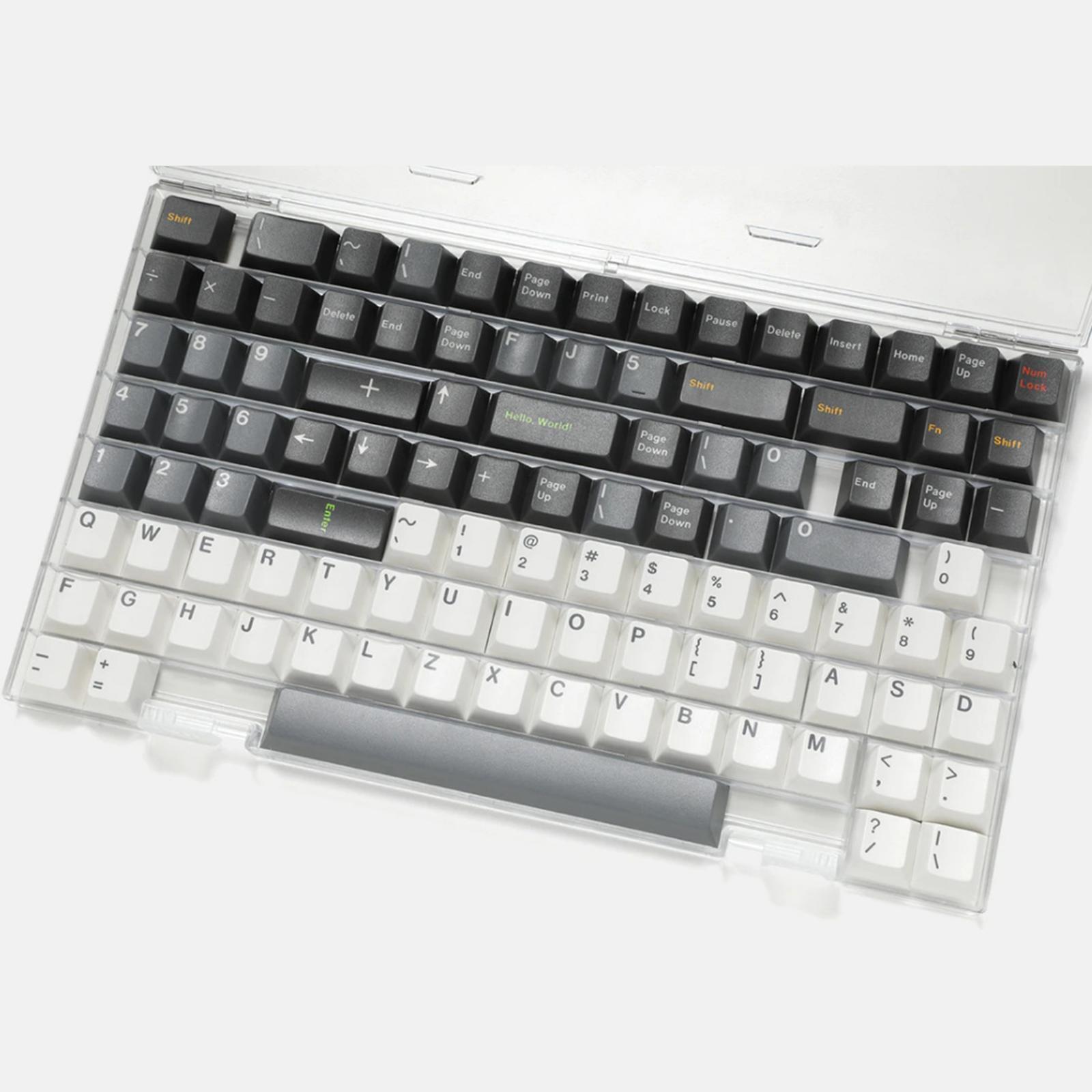 Keycaps Storage Box Plastic Organizer Waterproof with Cover Portable for PC Keycaps