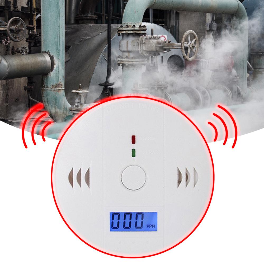 Bộ phát hiện cảnh báo carbon Monoxide, Vỏ vật liệu ABS, chất lượng cao, thân thiện với môi trường
