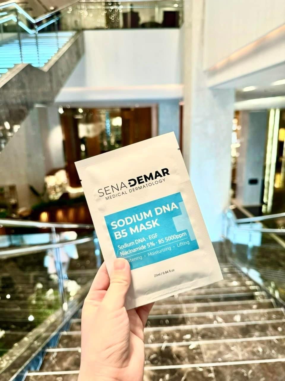 Mặt nạ Senademar Sodium DNA B5 mask 25ml hạn 2027 - 1 miếng lẻ