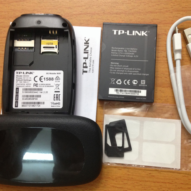 Pin Bộ Phát Wifi 4G TP-Link M7200 Và Các Mẫu M7000 , M5350, M5250 , M7350 đời V5 trở lên - Hàng chính hãng