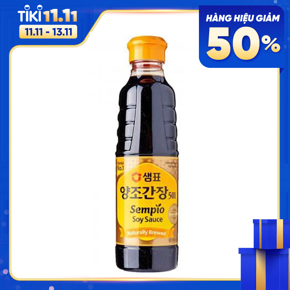 Nước Tương Yangjo 501 Sempio Hàn Quốc Chai 500ml