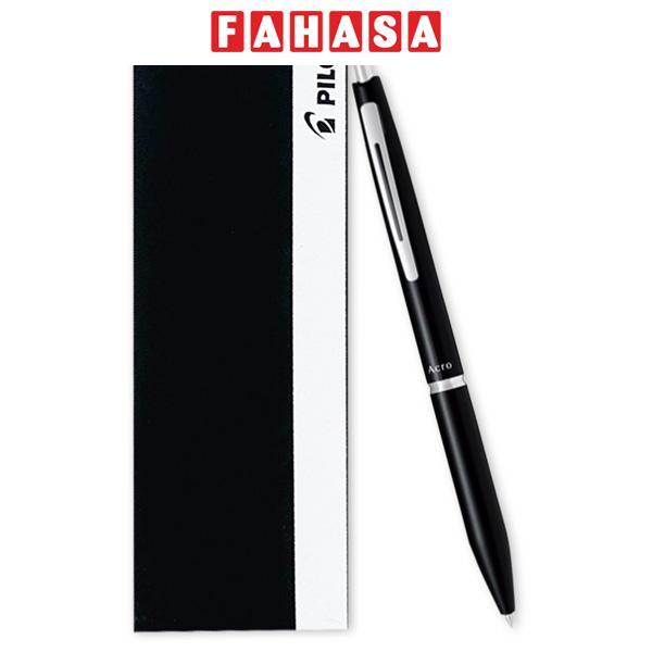 Bút Bi Ký Acro 1000 0.5 mm - Pilot BAC-1SEF-B - Mực Đen - Thân Đen Kèm Hộp