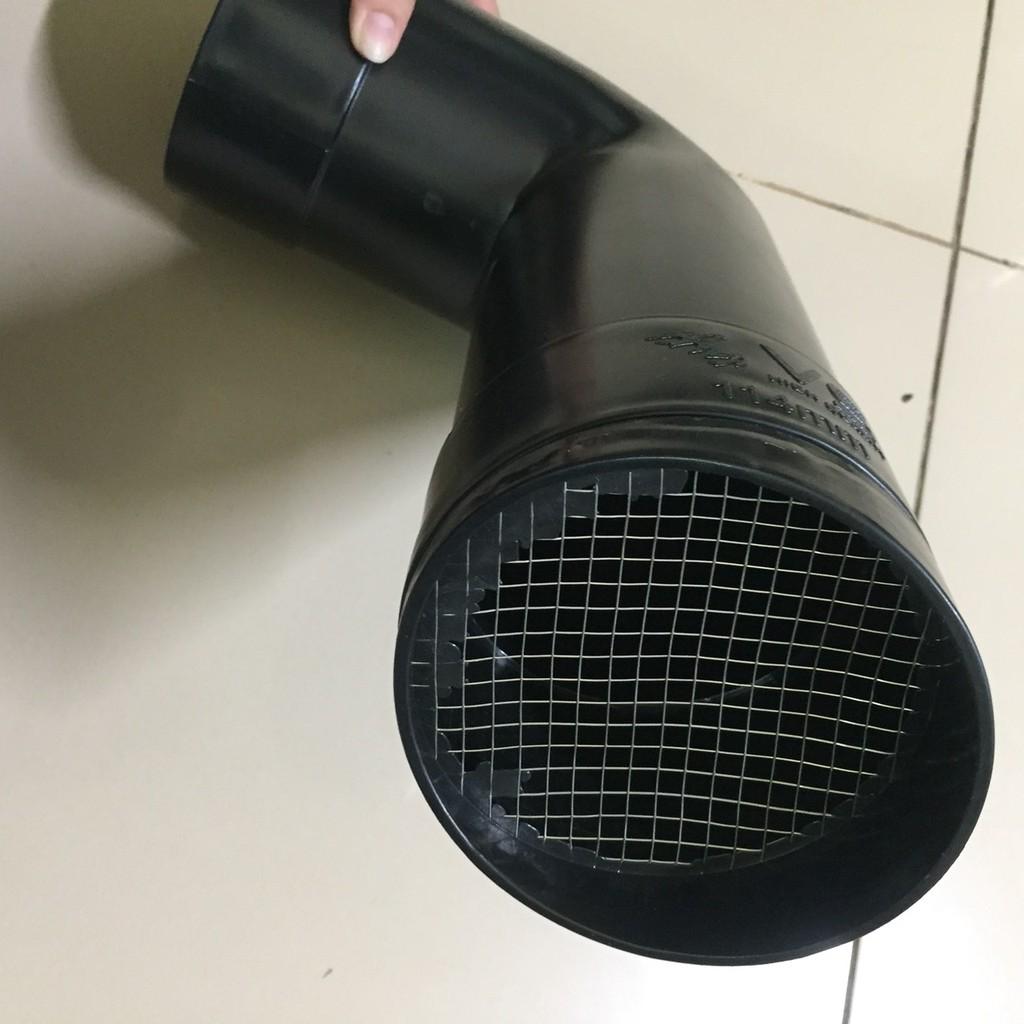 BỘ CO THÔNG GIÓ LƯỚI INOX [ ỐNG 114 ]