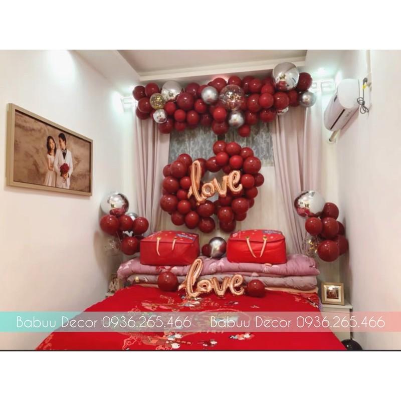 Set trang trí phòng cưới, phòng tân hôn