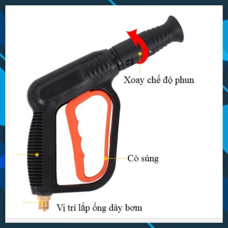 Vòi phun xịt nước rửa xe tưới cây tăng áp lực 206660