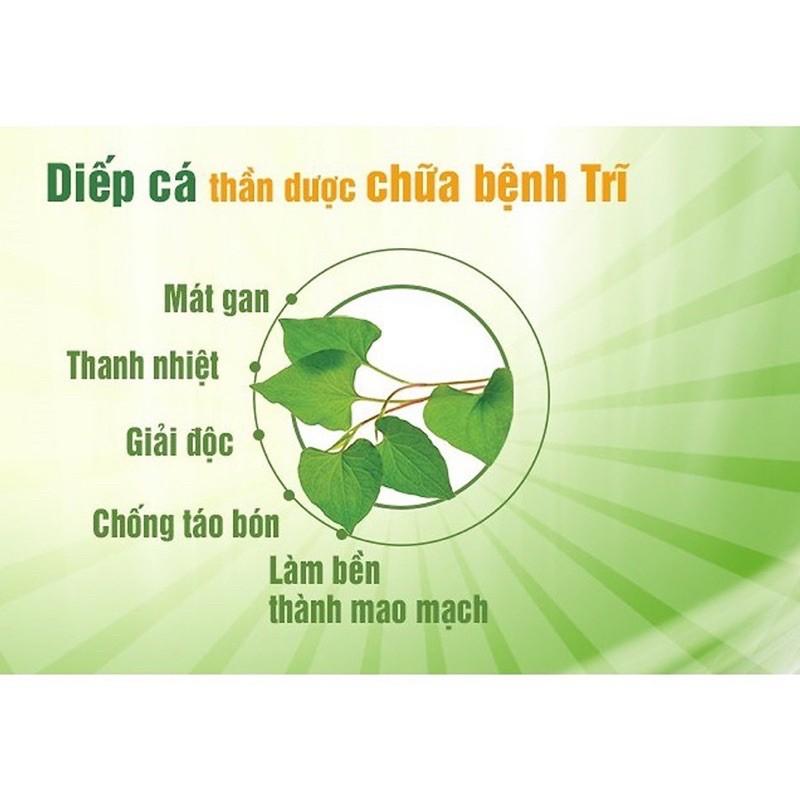 Bột Diếp Cá Behena thanh lọc cơ thể, hỗ trợ ngăn ngừa táo bón, trĩ, làm đẹp da, ngăn ngừa mụn cám ( Hộp 50gram)