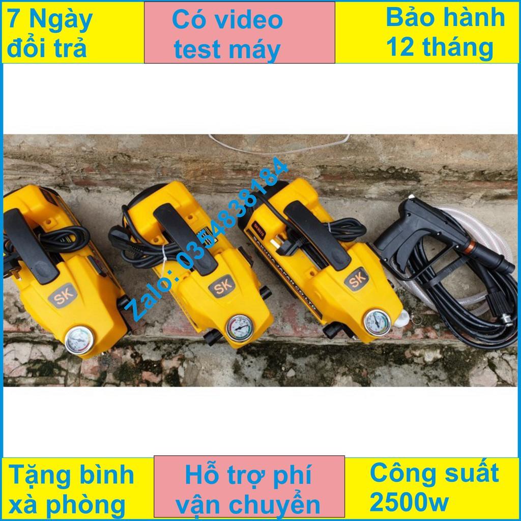 Máy rửa xe Sakura - DC1800-giá rẻ Tặng bình xịt tuyết