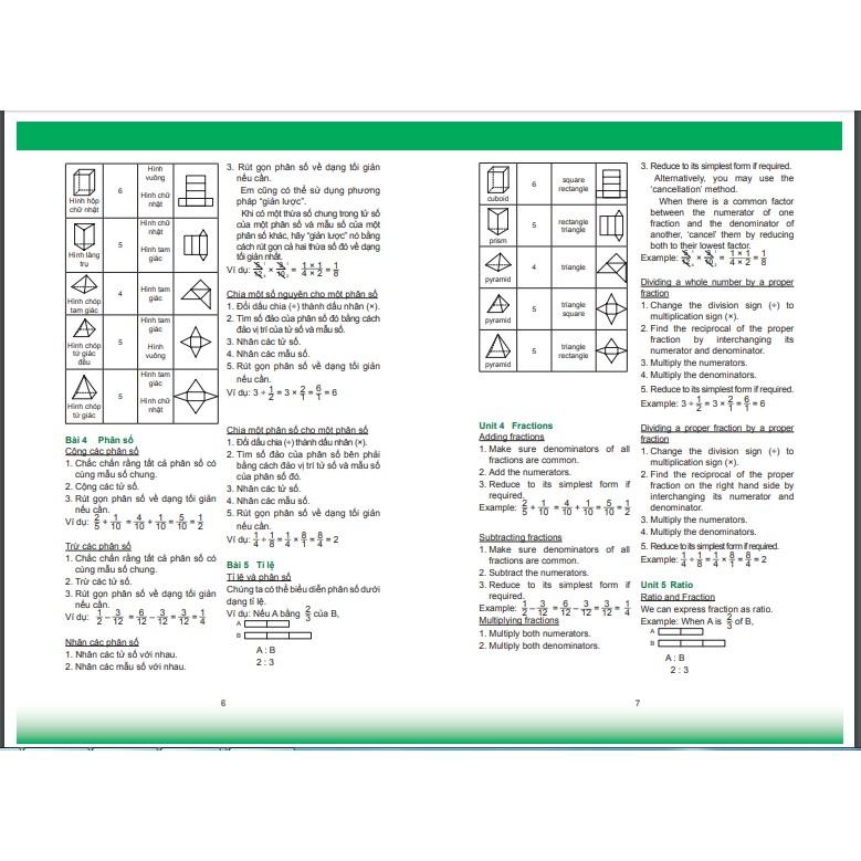 Sách toán tài năng 5, từng bước chinh phục toán học (10-11 Tuổi)