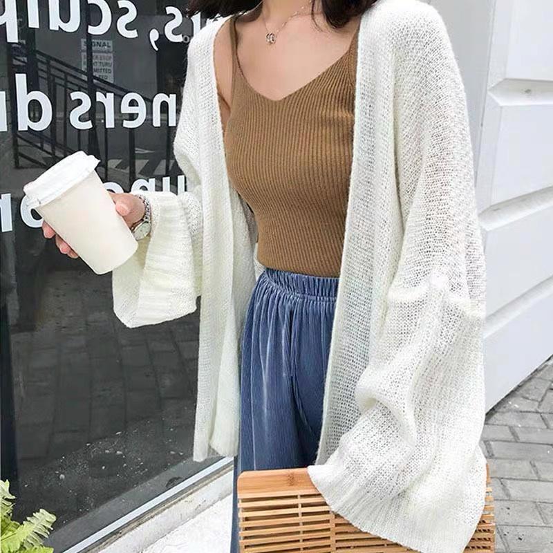 Áo cardigan len nữ áo khoác cardigan mỏng nữ tính phong cách hàn quốc Mophus MB003P