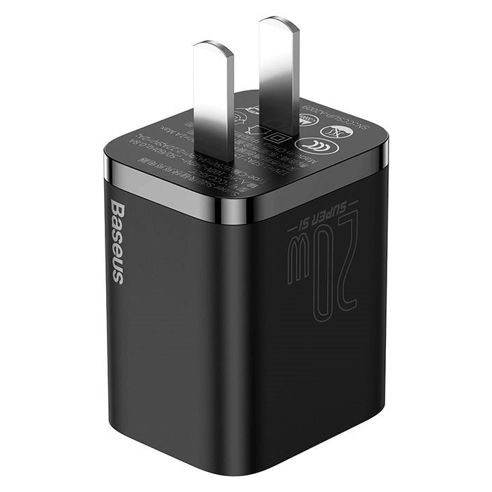Bộ sạc nhanh, nhỏ gọn Baseus Super Si Quick Charger 20W dùng cho iPhone 12/iP11/XS Max - Hàng chính hãng