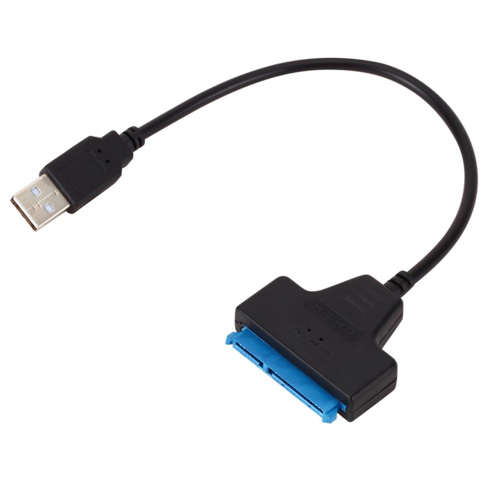 USB 2.0 3.0 SATA 3 Cable Sata To USB 2.0 Adapter Up To 6 Gbps Support 2.5 Inch External HDD SSD Hard Drive 22 Pin Sata III Cable