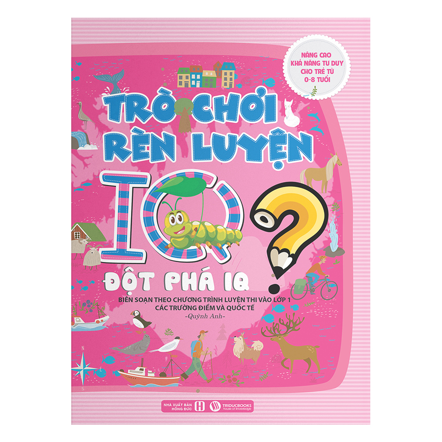 Combo Trò Chơi Rèn Luyện IQ (Trọn Bộ 4 Cuốn)