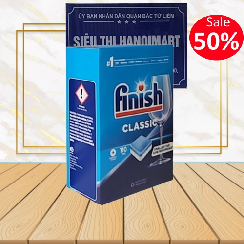 Viên rửa bát Finish Classic 110 viên/ hộp