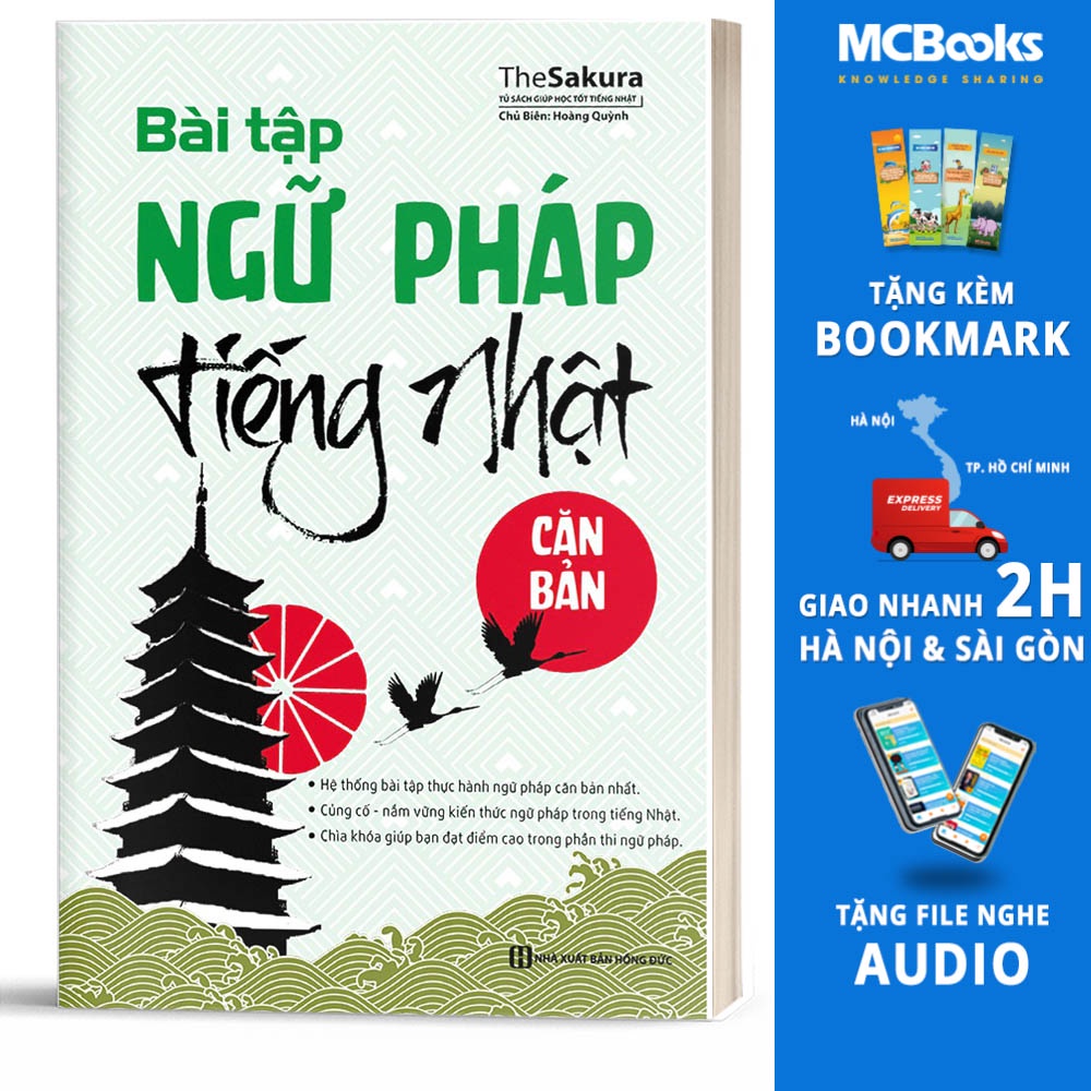 Bài Tập Ngữ Pháp Tiếng Nhật Căn Bản - Dành Cho Người Mới Bắt Đầu