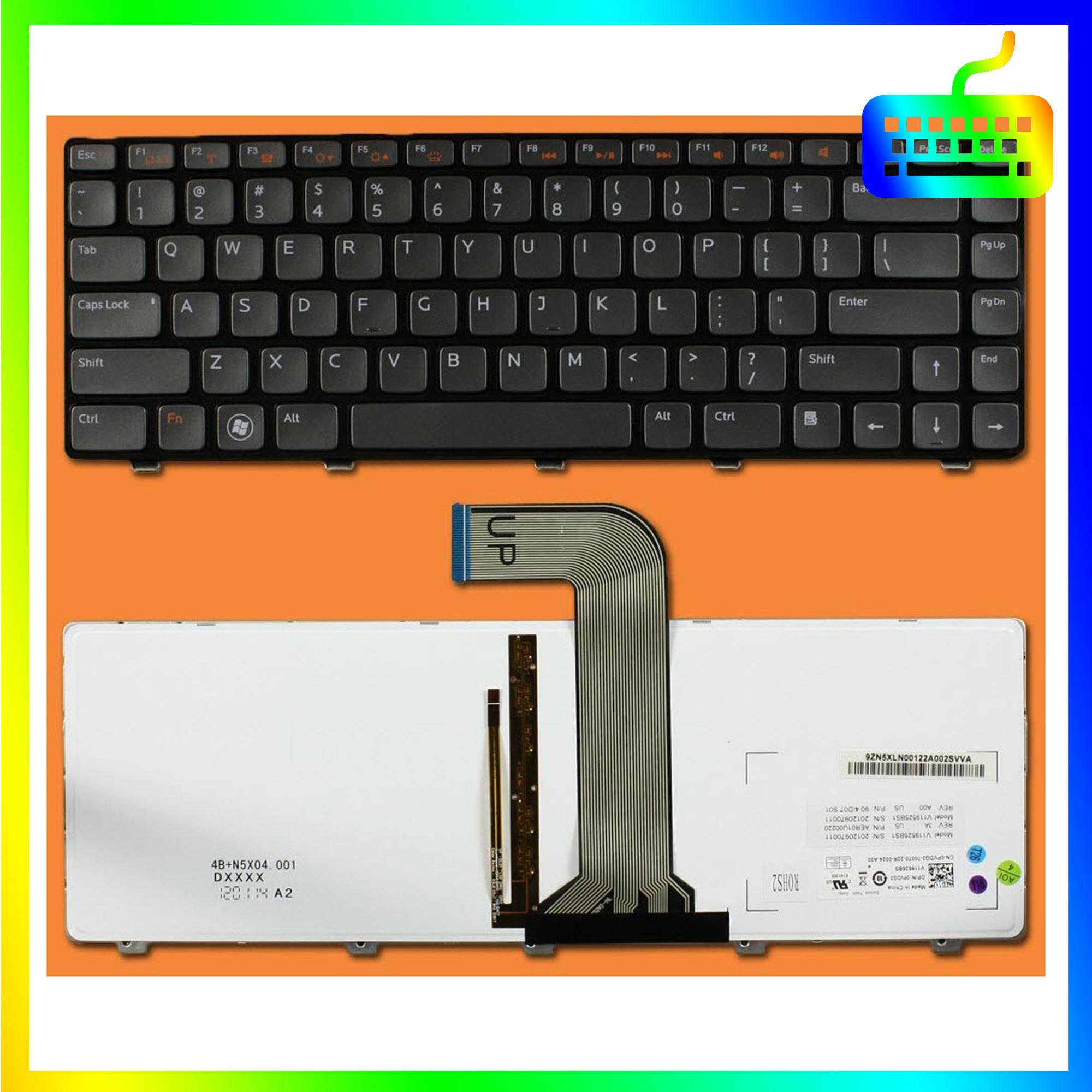 Bàn phím dành cho laptop Dell Vostro 3450 3460 3550 3560 3555  Không Led - Phím Zin - Hàng Chính Hãng