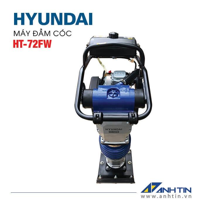 Máy đầm cóc HYUNDAI HT-72FW | Động cơ Robin EH12 | 3.0kW - 4.0HP | Tần số đập 650 - 695 lần/phút | Bảo hành 12 tháng