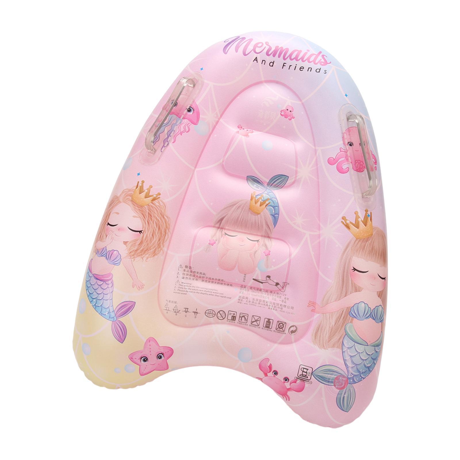 Kids Inflatable Surfboard Pool Floats Summer Lightweight Toys Surf Kickboard