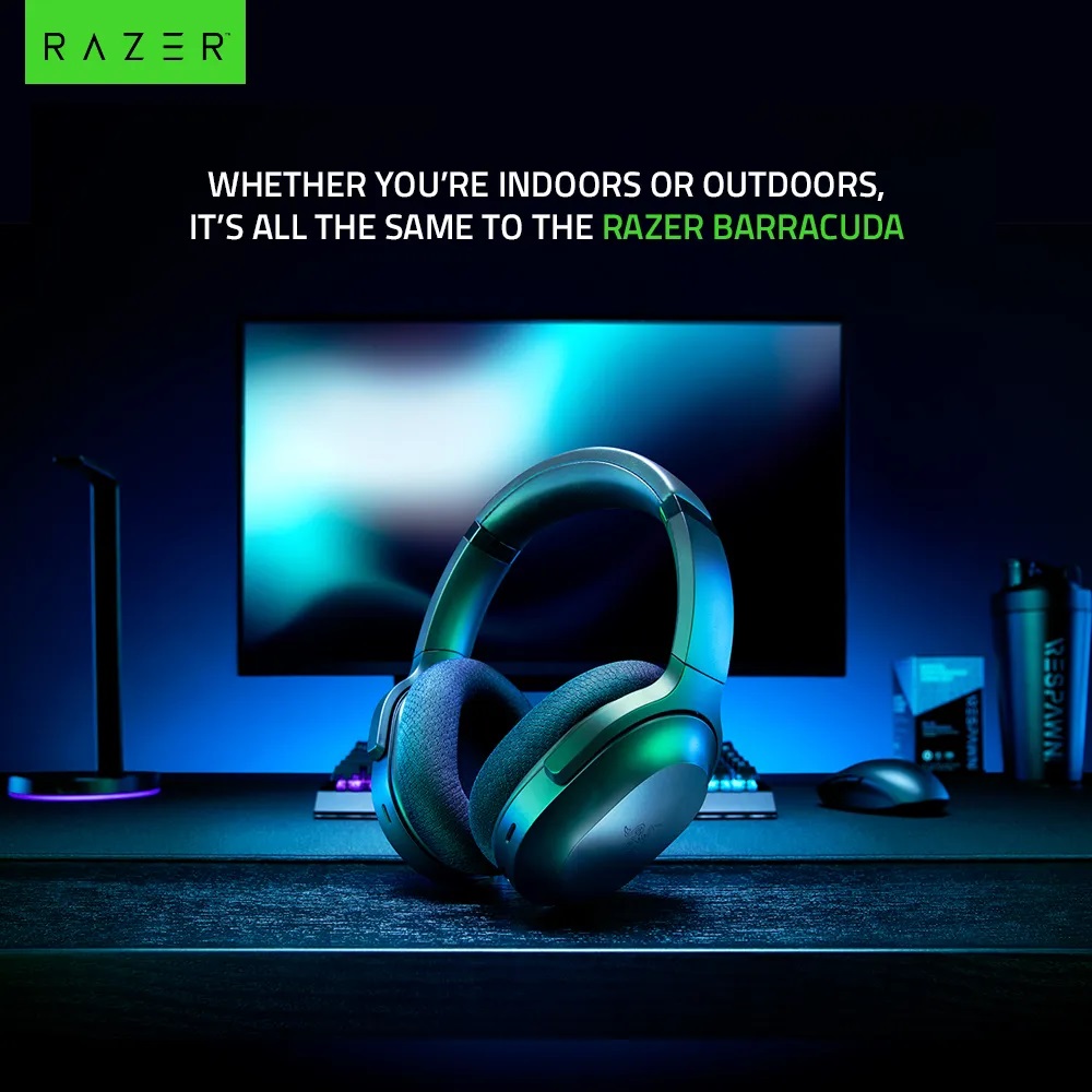 Tai nghe Razer Barracuda-Wireless Multi-platform Gaming and Mobile Headset_Mới, hàng chính hãng