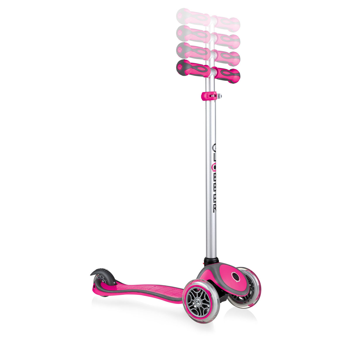 Xe trượt scooter GLOBBER EVO COMFORT PLAY – Hồng