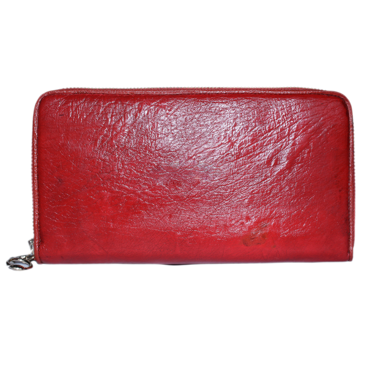 Ví Nữ Da Đà Điểu Nhiều Ngăn Huy Hoàng HT3417 (11 x 22 cm) - Đỏ