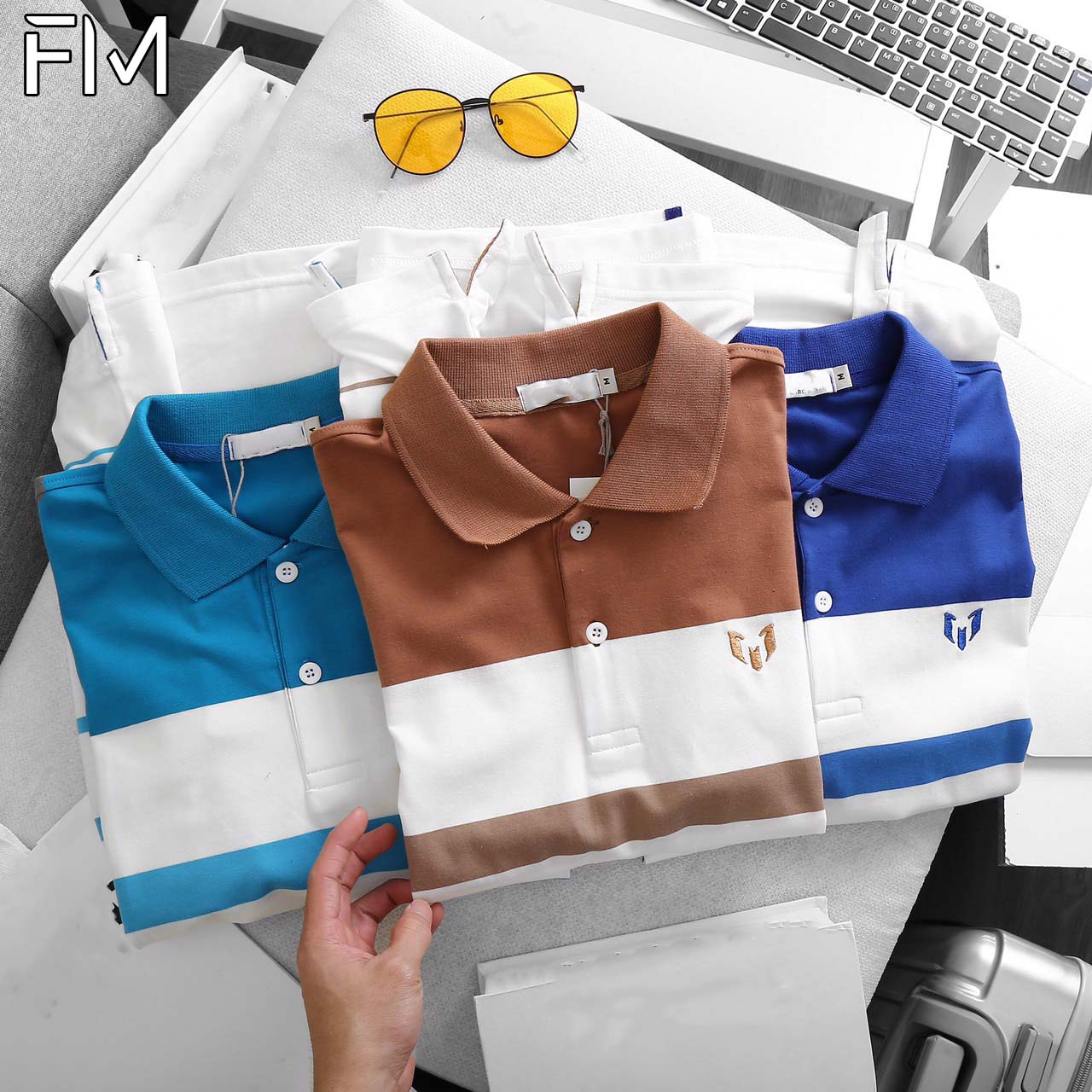 Áo Polo nam cổ bẻ ngắn tay, chất liệu cao cấp, thoáng mát, bền màu, thiết kế trẻ trung – FORMEN SHOP – FMPS144