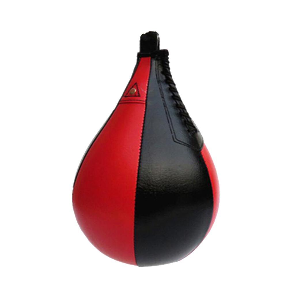 2x Ball Training Punching Bag Boxing MMA Pear Shaped Exercise Ball .